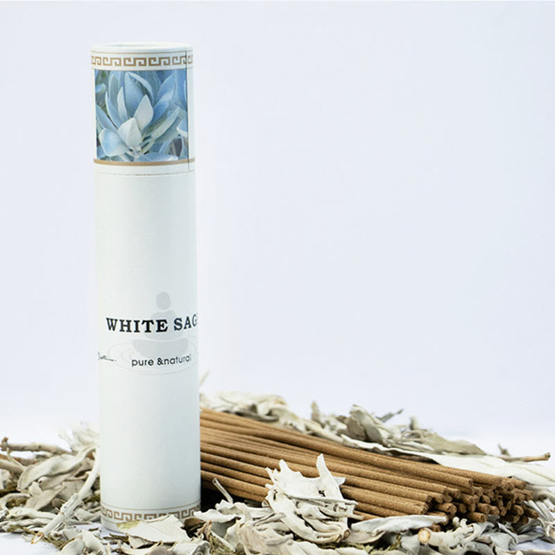 Buddha Stones White Sage Incense Purify Healing Meditation California Sage Incense Sticks - image 9