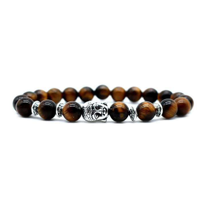 Buddha Stones Amethyst Love Healing Bracelet - Tiger Eye - image 15