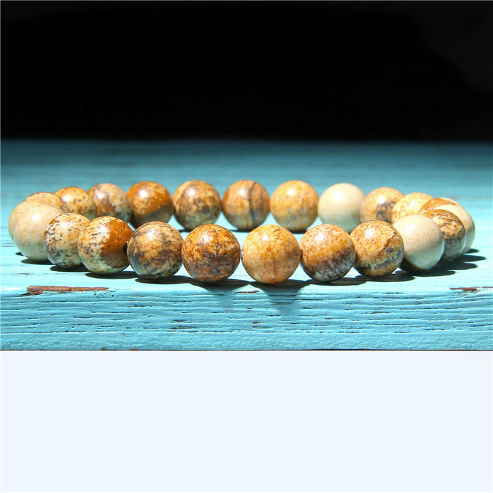 Natural Agate Stone Crystal Balance Beaded Bracelet - image 24
