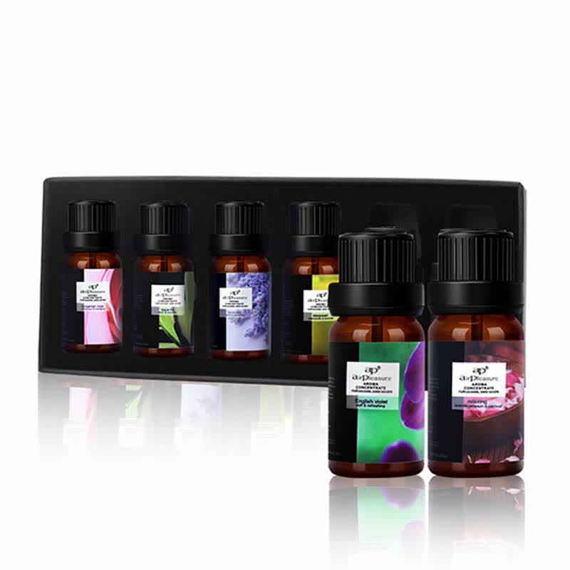 Buddha Stones 6Pcs Lavender Orange Jasmine Lemongrass Soothing Aromatherapy Healing Essential Oils Set - image 2