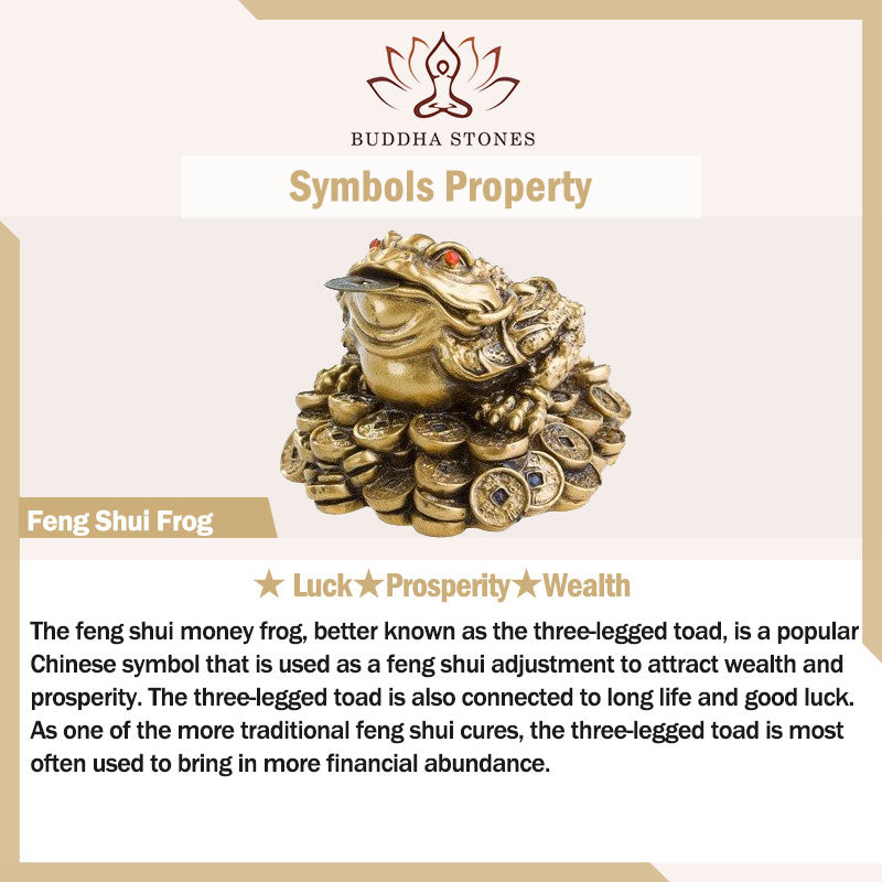 Buddha Stones Feng Shui Money Frog Statue Luck Wealth Decoration - image 11