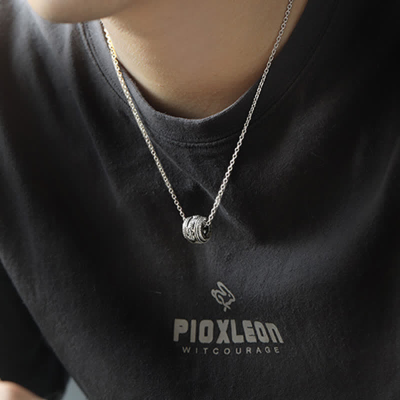 Buddha Stones PiXiu Luck Wealth Rotatable Necklace Pendant - image 2