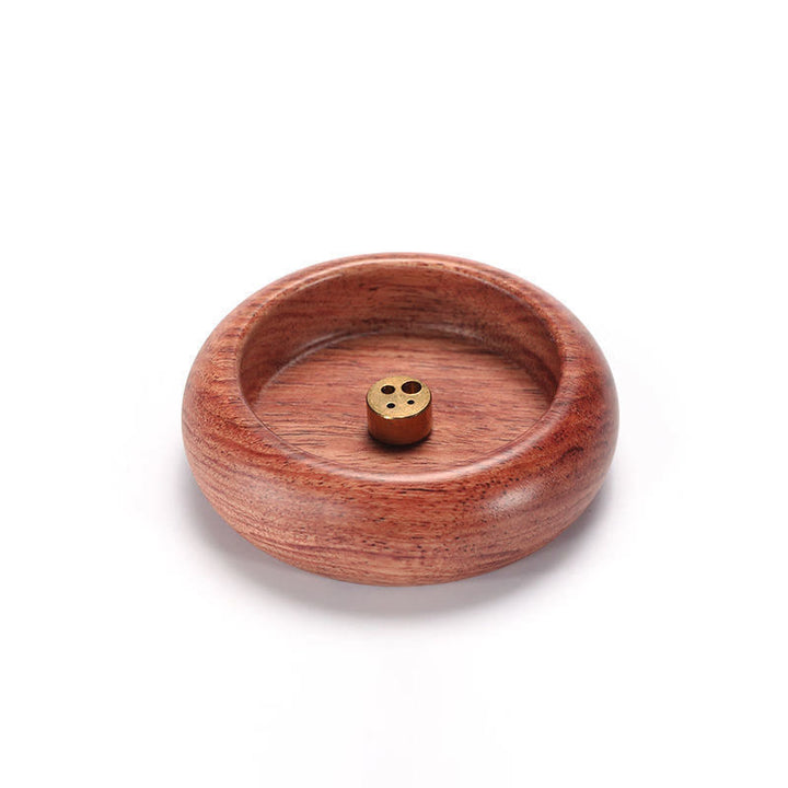 Buddha Stones Mini Ebony Wood Rosewood Meditation Healing Stick Incense Burner Decoration - image 9