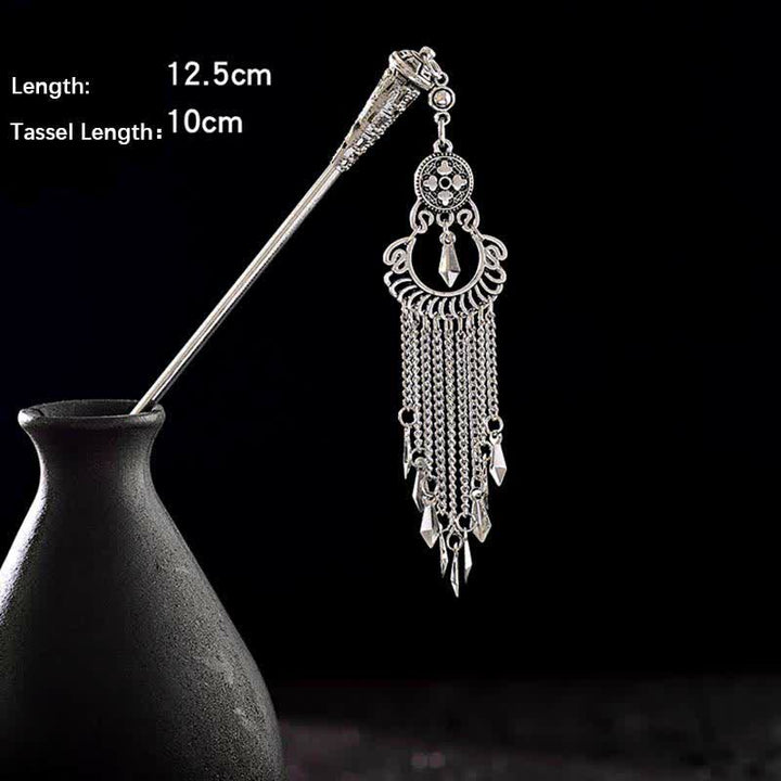 Water Drop Lily of the Valley Flowers Tassels Confidence Hairpin - image 46