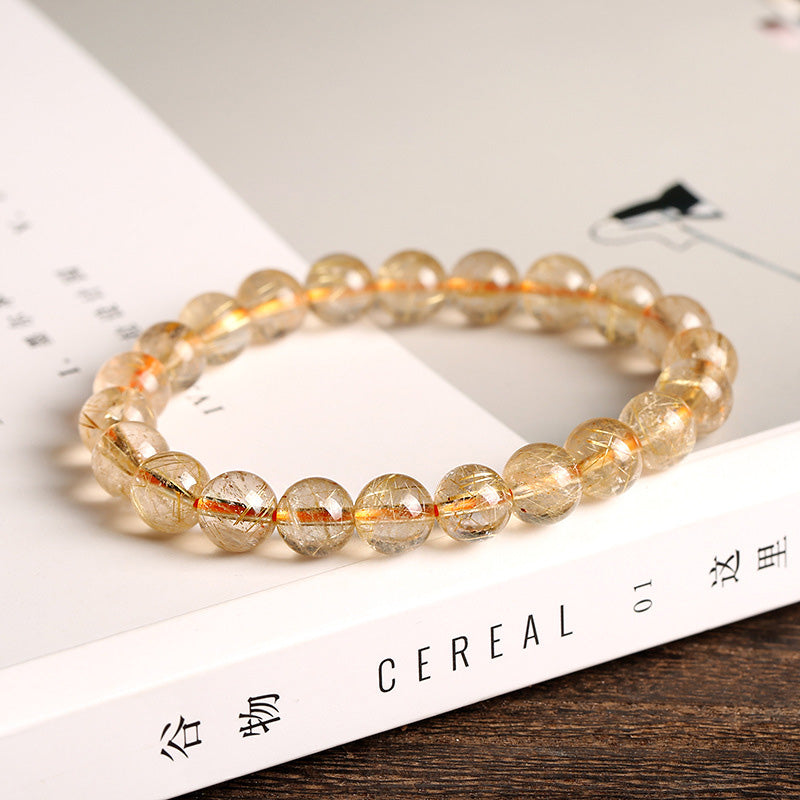 Buddha Stones Natural Citrine Blessing Protection Bracelet - image 1