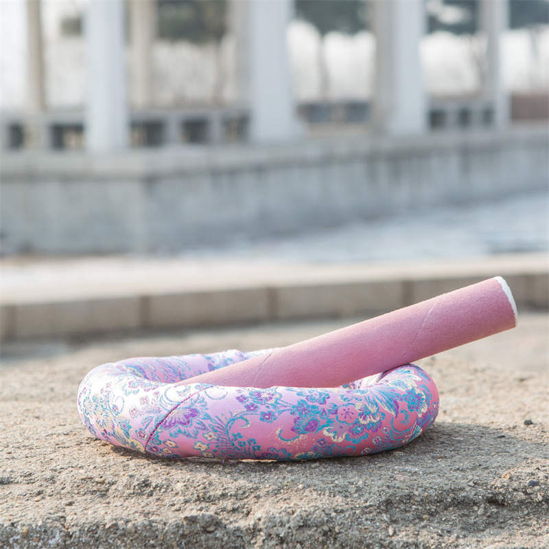 Crystal Singing Bowl Handcraft Cushion Ornament Decoration - image 3