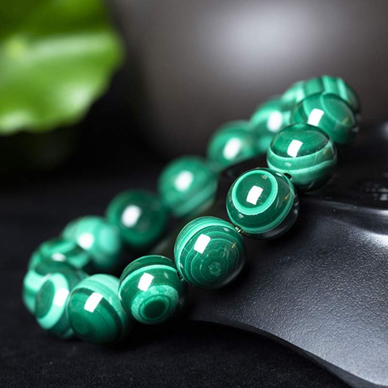 Buddha Stones Natural Malachite Protection Calmness Bracelet - image 17