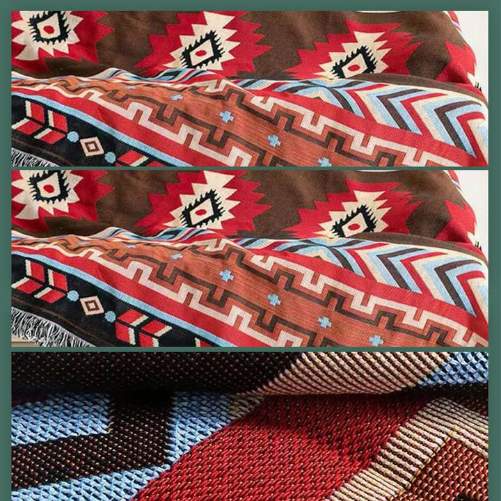 Geometric Warm Comfortable Camping Home Office Bed Blanket - image 9