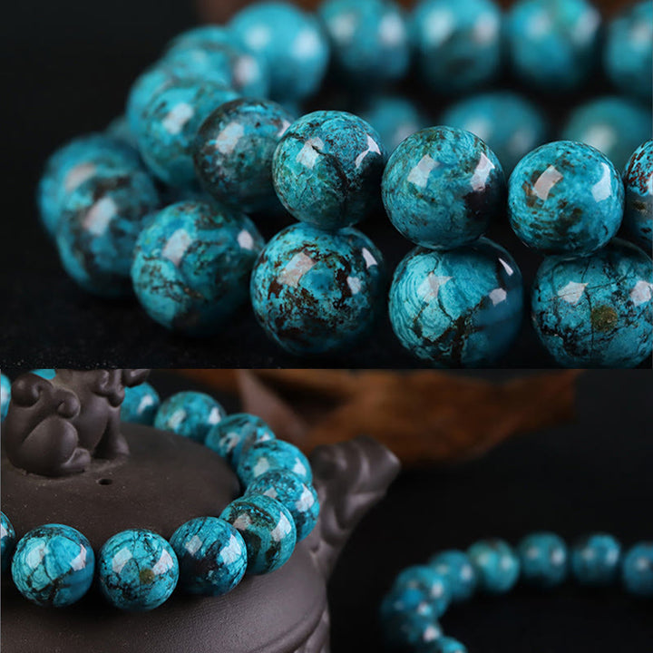 Buddha Stones Natural Phoenix Stone Strength Courage Bracelet - image 8