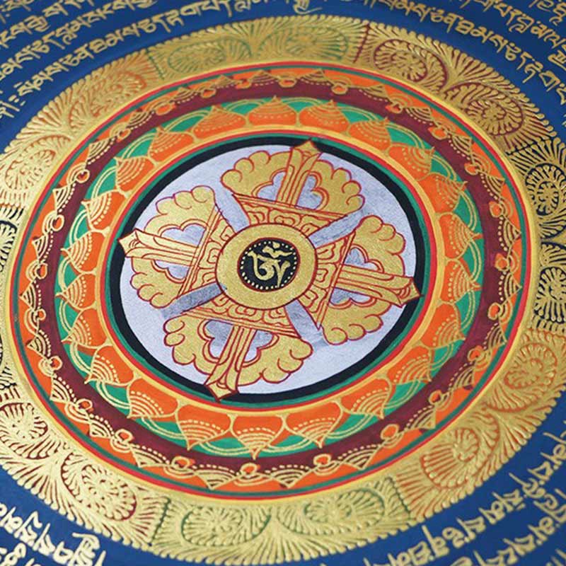 Buddha Stones Tibetan Handmade Thangka Painting Spiritual Blessing Blind Box Random Color Pattern - image 9