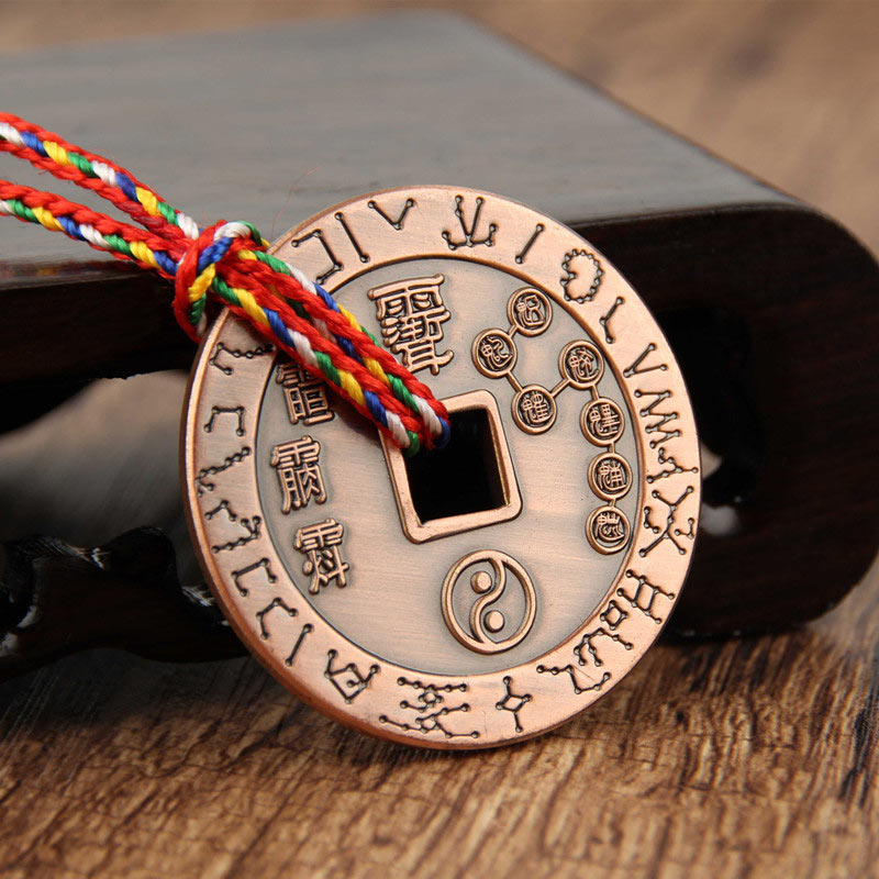Buddha Stones Taoism Yin Yang Symbol Protection Pendant Decoration Amulet - image 0