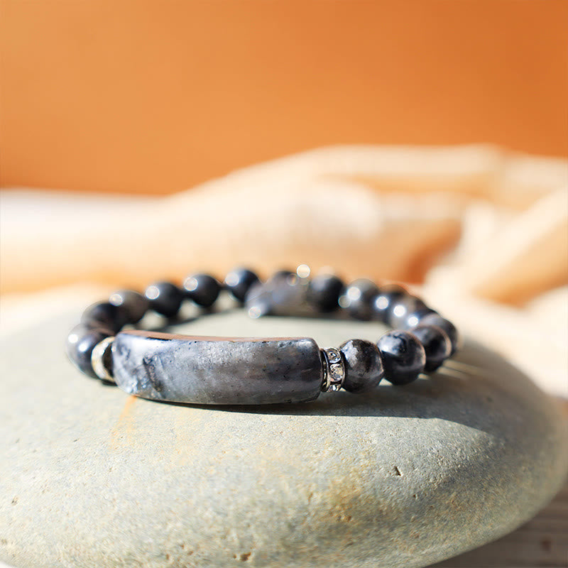 Buddha Stones Natural Quartz Love Heart Healing Beads Bracelet - image 32