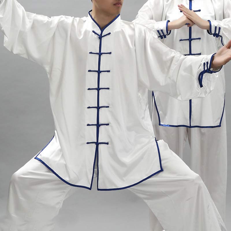 Buddha Stones Simple Pattern Meditation Prayer Spiritual Zen Tai Chi Qigong Practice Unisex Clothing Set - image 2
