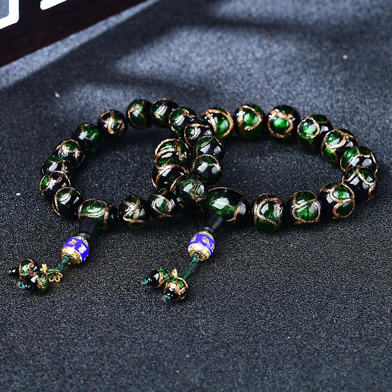 Tibetan Dragon Vein Agate Healing Bracelet - image 7