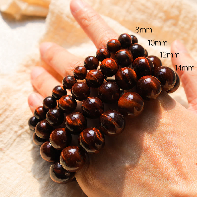 Buddha Stones Natural Tiger Eye Healing Bead Bracelet - image 4