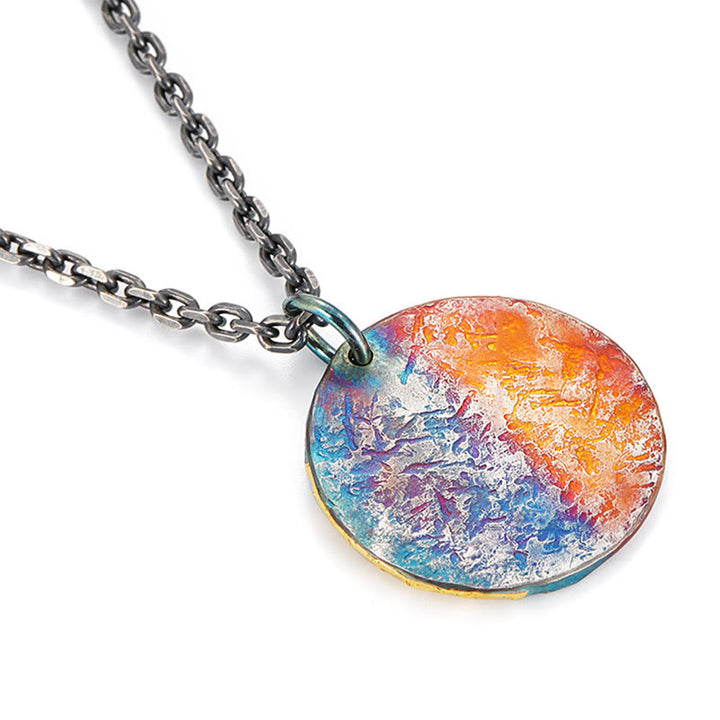 Buddha Stones 999 Sterling Silver 24K Gold Half Demon Half Buddha Compassion Necklace Pendant - image 9