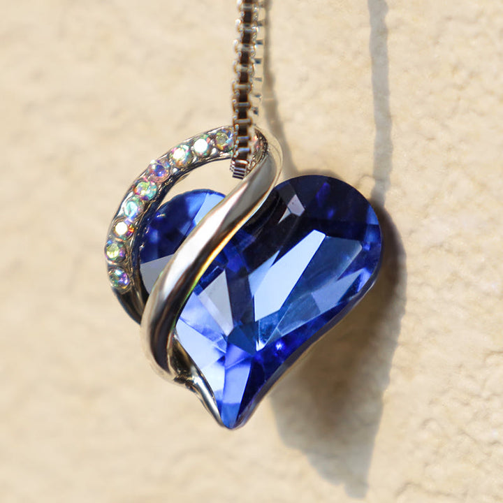 Buddha Stones Love Heart Birthstone Healing Energy Necklace Pendant - image 13