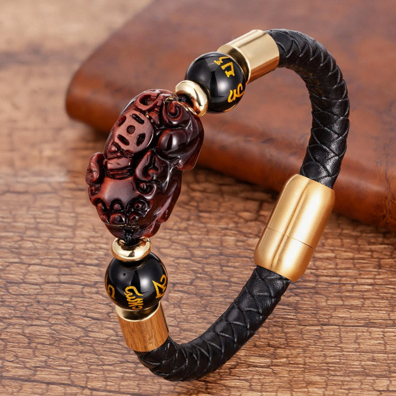 FengShui Tiger Eye Pixiu Bracelet - image 3
