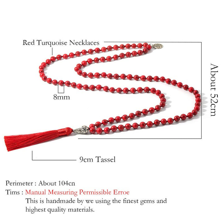 108 Mala Beads Prayer Yoga Meditation Necklace - image 3