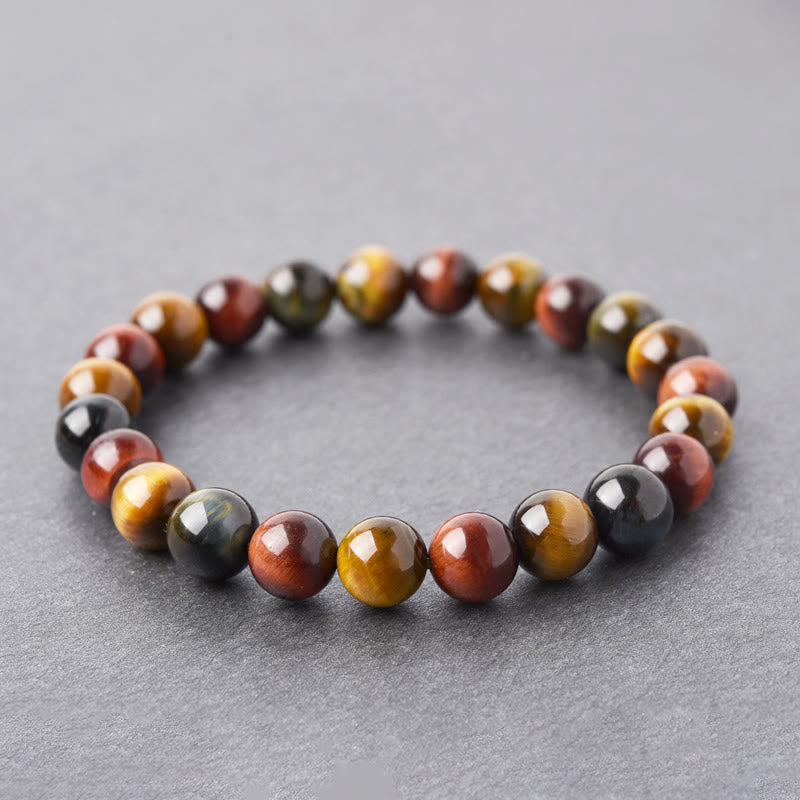 Buddha Stones Natural Tiger Eye Positive Protection Bracelet - image 6