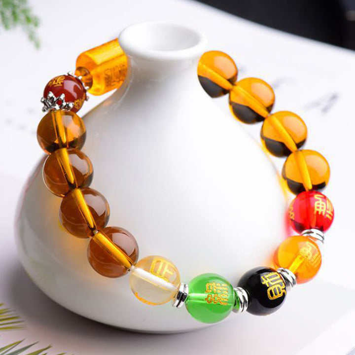 Buddha Stones Natural Citrine Fortune Happiness Bracelet - image 4