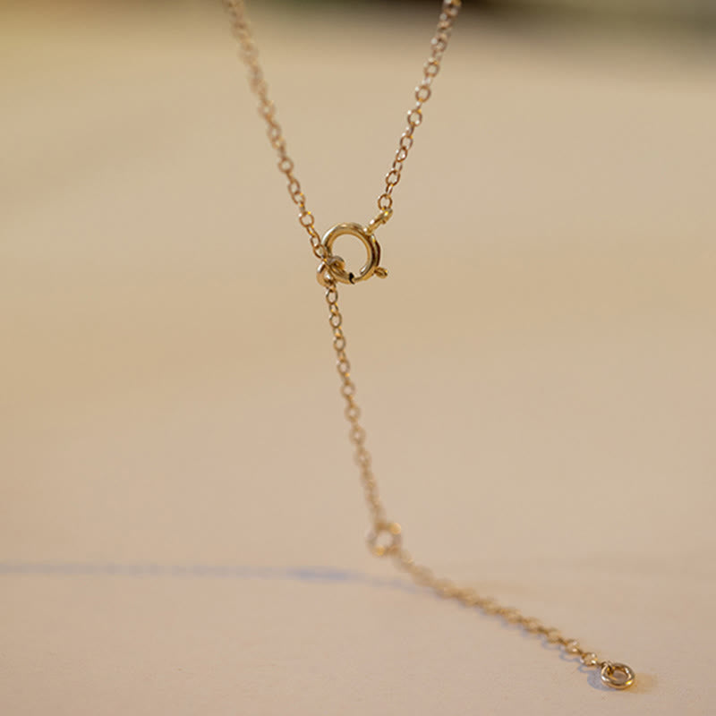 Buddha StonesNatural Hetian Jade Pearl Luck Bead Necklace Pendant - image 10