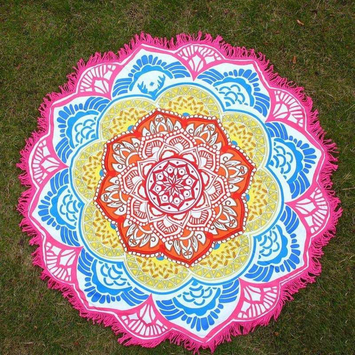 Buddha Stones Tibetan Mandala Harmony Mat Decoration - 4 - image 12