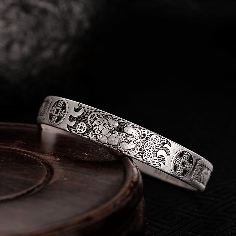 Buddha Stones FengShui Lucky PiXiu Protection Adjustable Bracelet - image 3