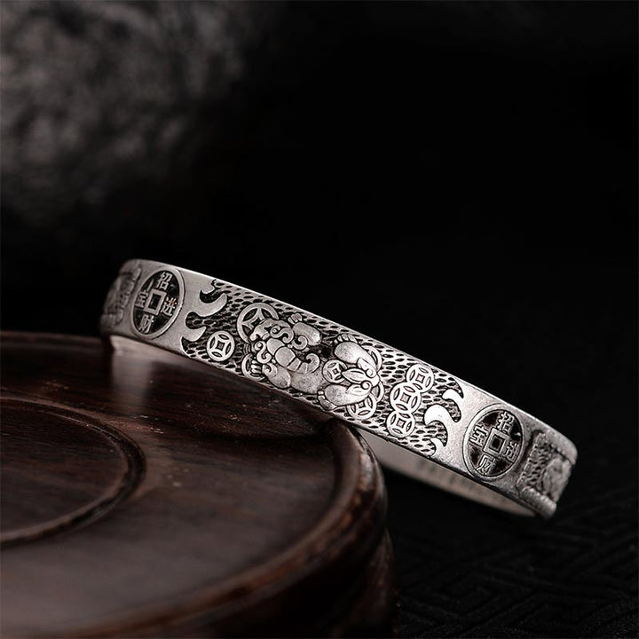 Buddha Stones FengShui Lucky PiXiu Protection Adjustable Bracelet - image 3