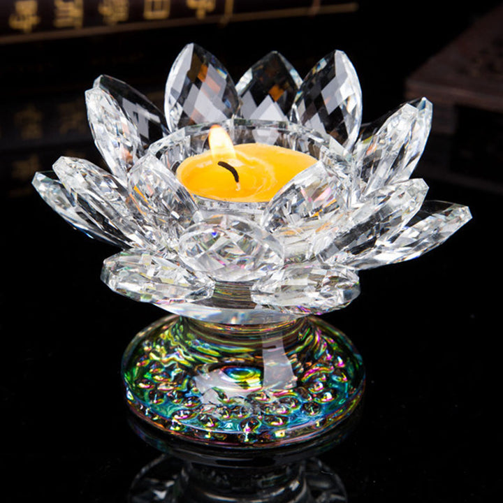 Tibetan Lotus Candlestick Ornament - 1 - image 2