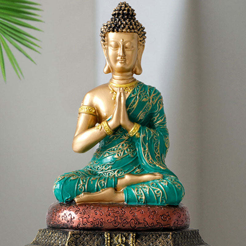 Buddha Stones Buddha Compassion Resin Statue Decoration - image 5