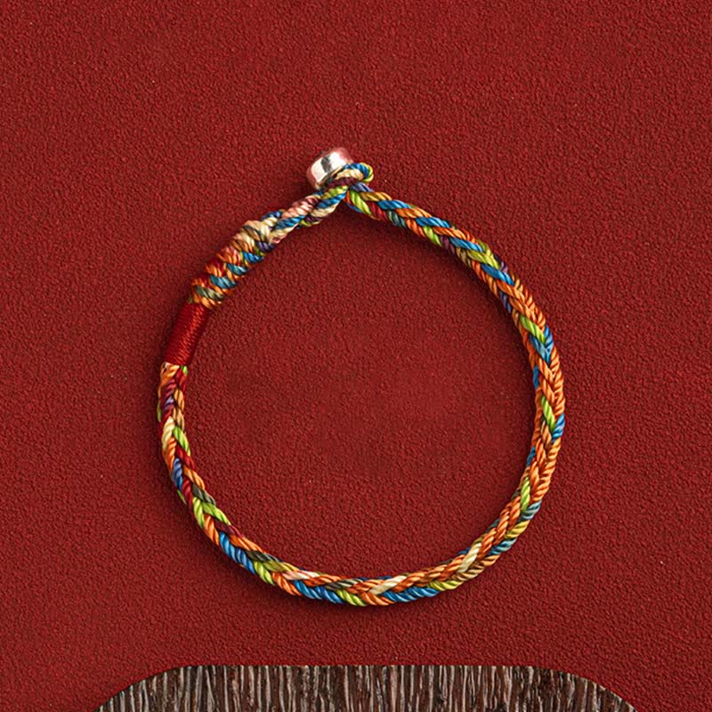Buddha Stones "May you be healthy and happy" Lucky Multicolored Bracelet Includes Gift Message Card - image 10