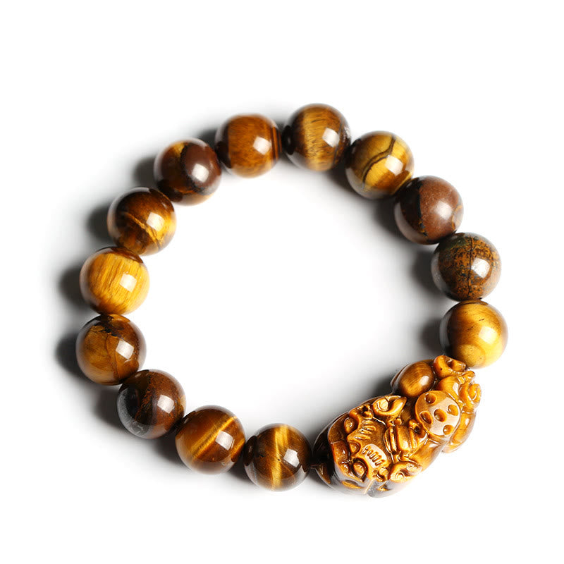 Buddha Stones Natural Tiger Eye Wealth Bracelet - image 5