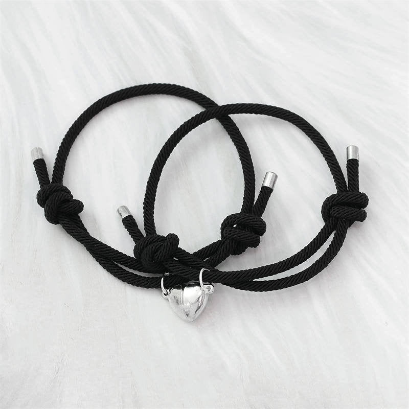 2Pcs Love Magnetic Couple String Strength Bracelet - image 15