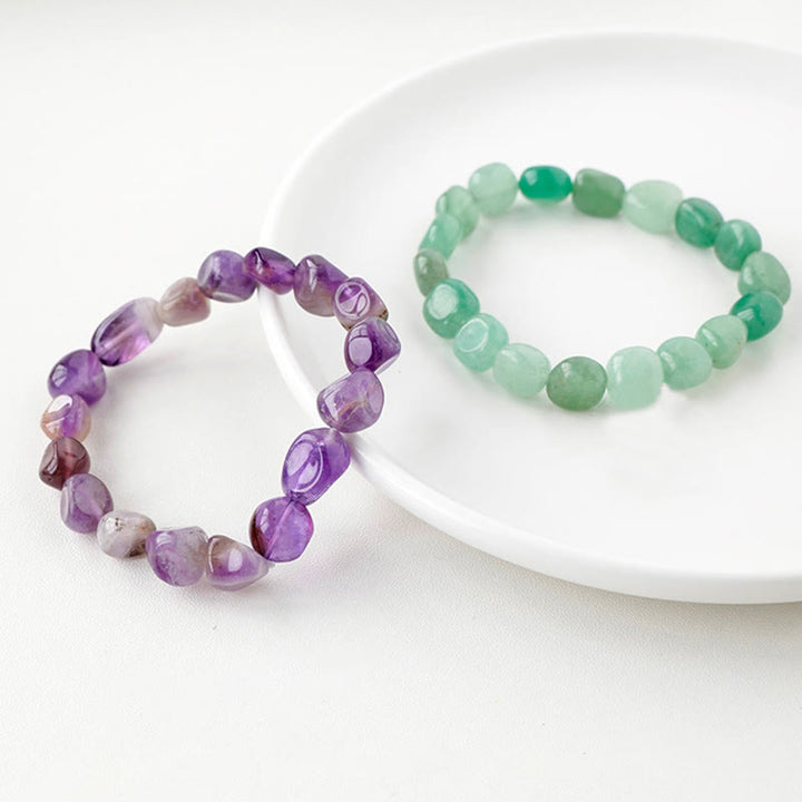 Natural Irregular Shape Crystal Stone Spiritual Awareness Bracelet - image 7