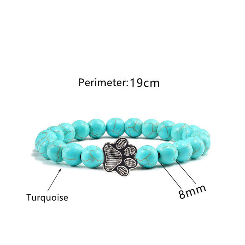 Buddha Stones “Save A Dog” Stone Bracelet - image 2