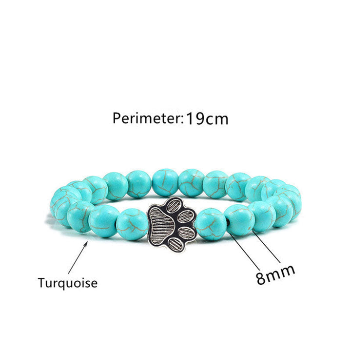 Buddha Stones “Save A Dog” Stone Bracelet - image 2