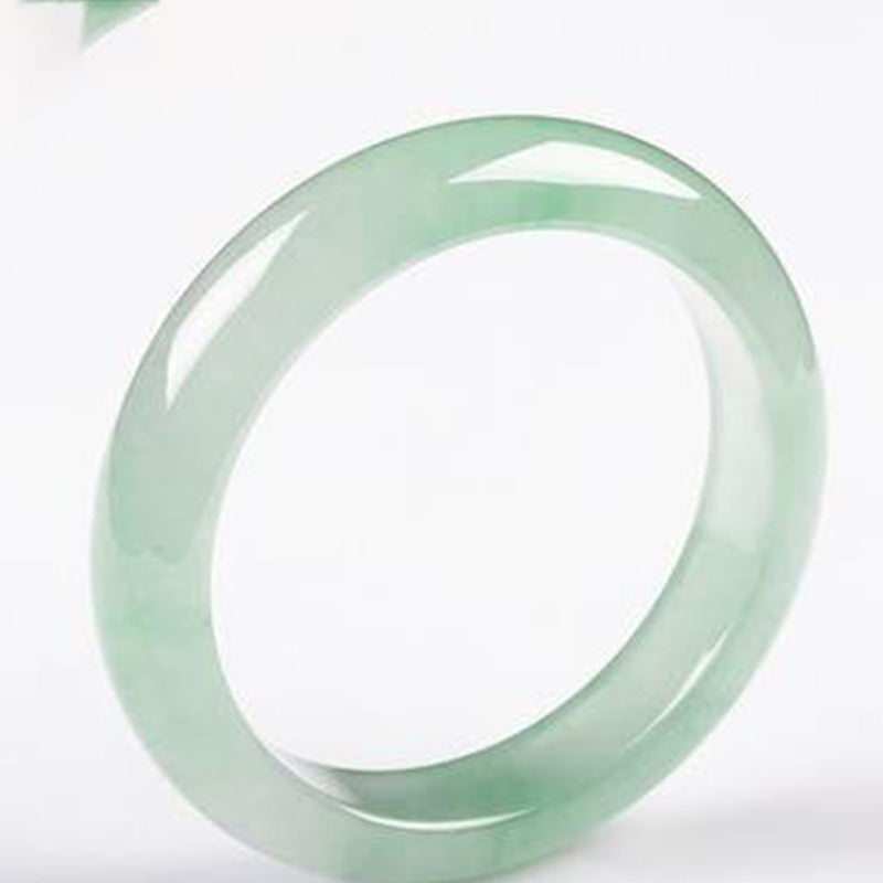 Buddha Stones Jade Protection Healing Bangle Bracelet - image 5