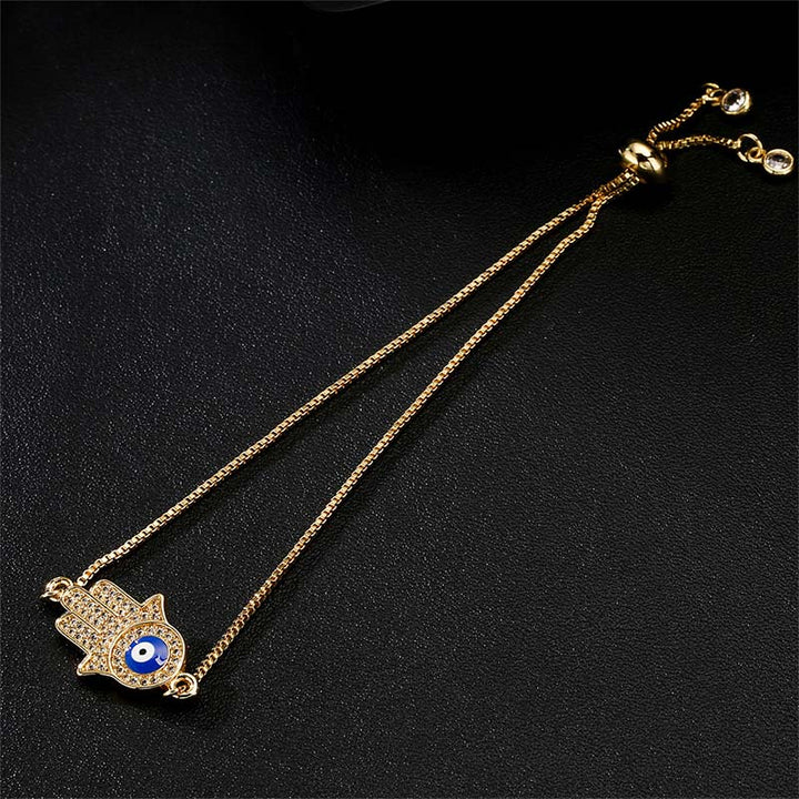 Buddha Stones Evil Eye Protection Courage Bracelet - image 2