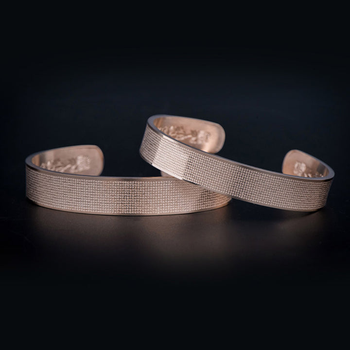 Buddha Stones Shurangama Mantra Engraving Titanium Steel Blessing Bracelet - image 12