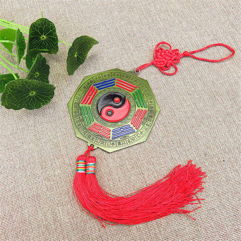 Feng Shui Bagua Map Chinese Knotting Harmony Energy Map Mirror - image 18