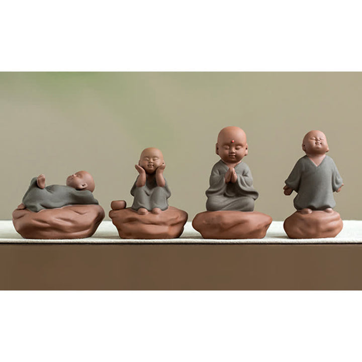 Black Peach Wood Buddha Flower Calm Cure Decorations - image 19