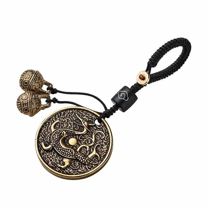 Buddha Stones Four Symbols Azure Dragon White Tiger Vermilion Bird Black Tortoise Key Chain - image 3