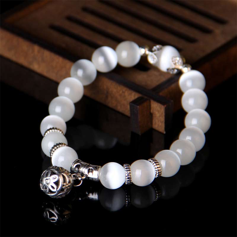 Buddha Stones Tibetan Cat Eye Lucky Bracelet - image 1