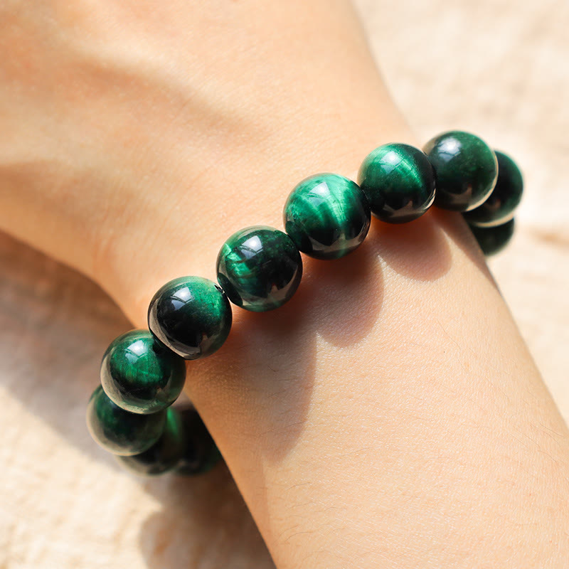 Buddha Stones Tiger Eye Growth Healing Energy Bracelet - image 12