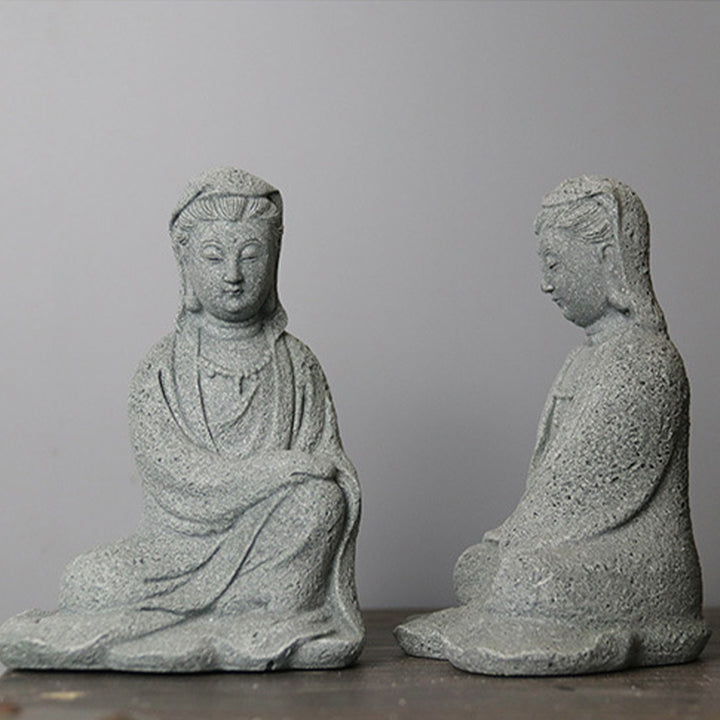 Buddha Stones Avalokitesvara Statue Blessing Home Decoration - image 13
