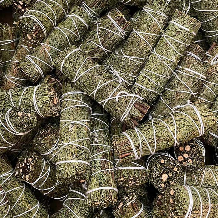 Buddha Stones Cedar Smudge Stick for Home Cleansing Incense Meditation and Rituals Cedar Sticks Incense Wands - image 15