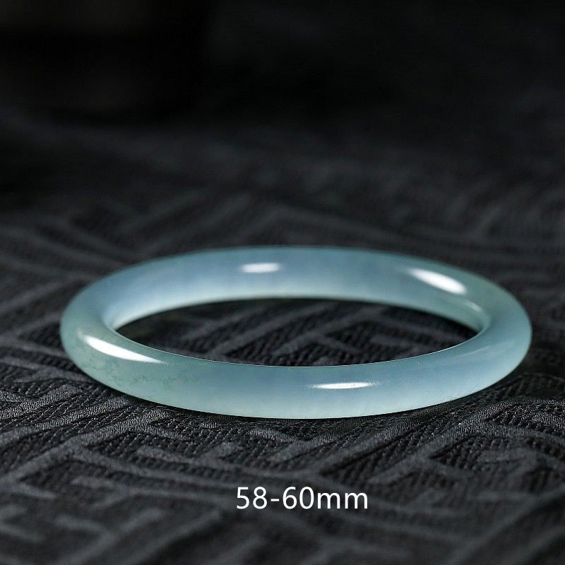 Buddha Stones Natural Jade Healing Blessing Bangle Bracelet - 58-60mm - image 8