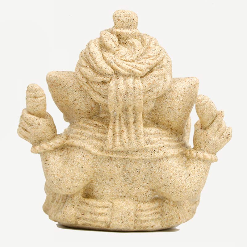 Buddha Stones Ganesh Ganpati Elephant Statue Transformation Home Decoration - image 7