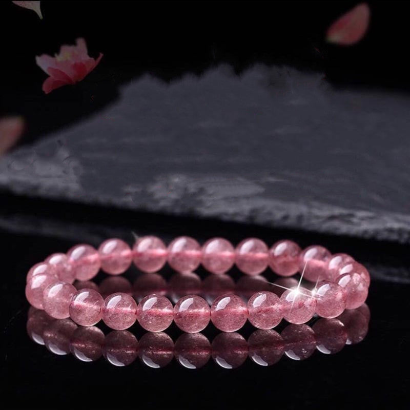 Buddha Stones Natural Rose Quartz Love Caring Bracelet - image 3